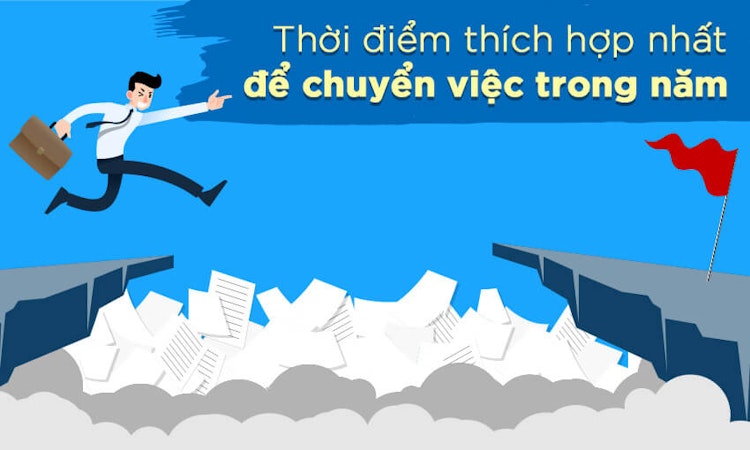 Thời điểm phù hợp nhất để chuyển việc trong năm