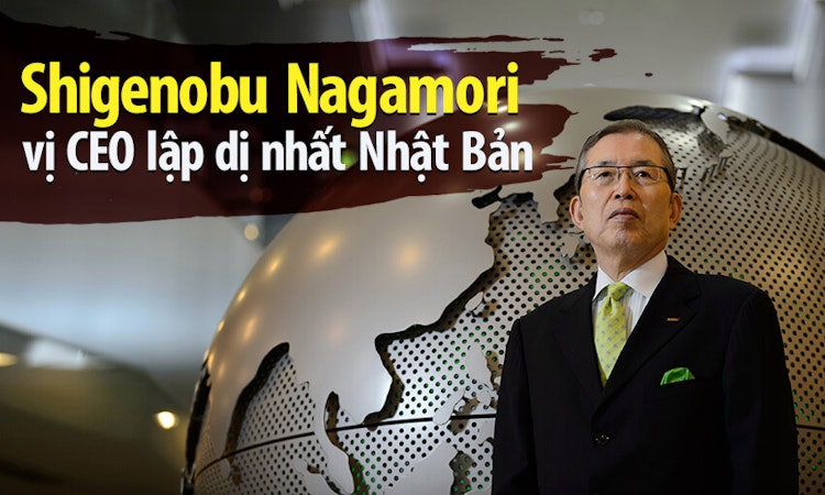 Shigenobu Nagamori  – “Lão phù thủy” với triết lí quản trị lập dị nhất Nhật Bản