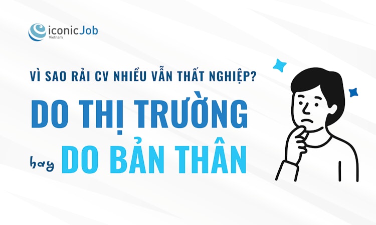 Vì sao rải CV nhiều vẫn thất nghiệp? Nguyên nhân do thị trường hay do bản thân?