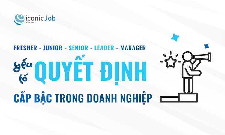 Fresher – Junior – Senior – Leader – Manager: Đâu là thứ thực sự quyết định cấp bậc của bạn trong doanh nghiệp?